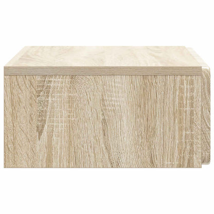 Tavolino da Parete Laterale Rovere Sonoma 59 x 34,5 x 17 cm | homemem39
