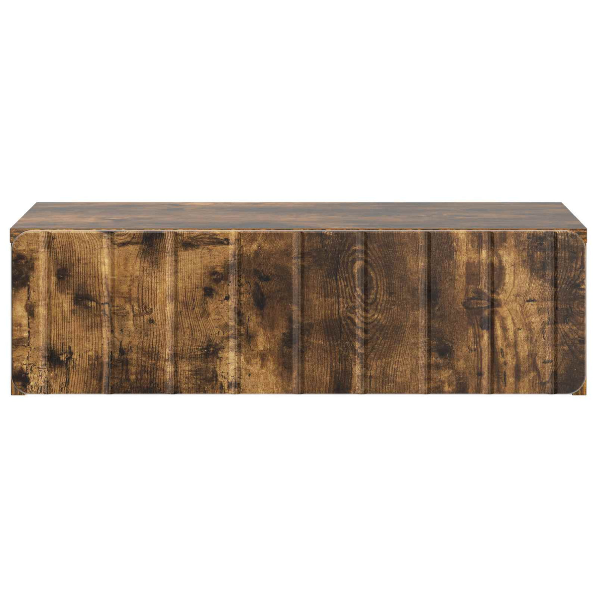 Tavolino da Parete Laterale Rovere Fumo 59 x 34,5 x 17 cm - homemem39