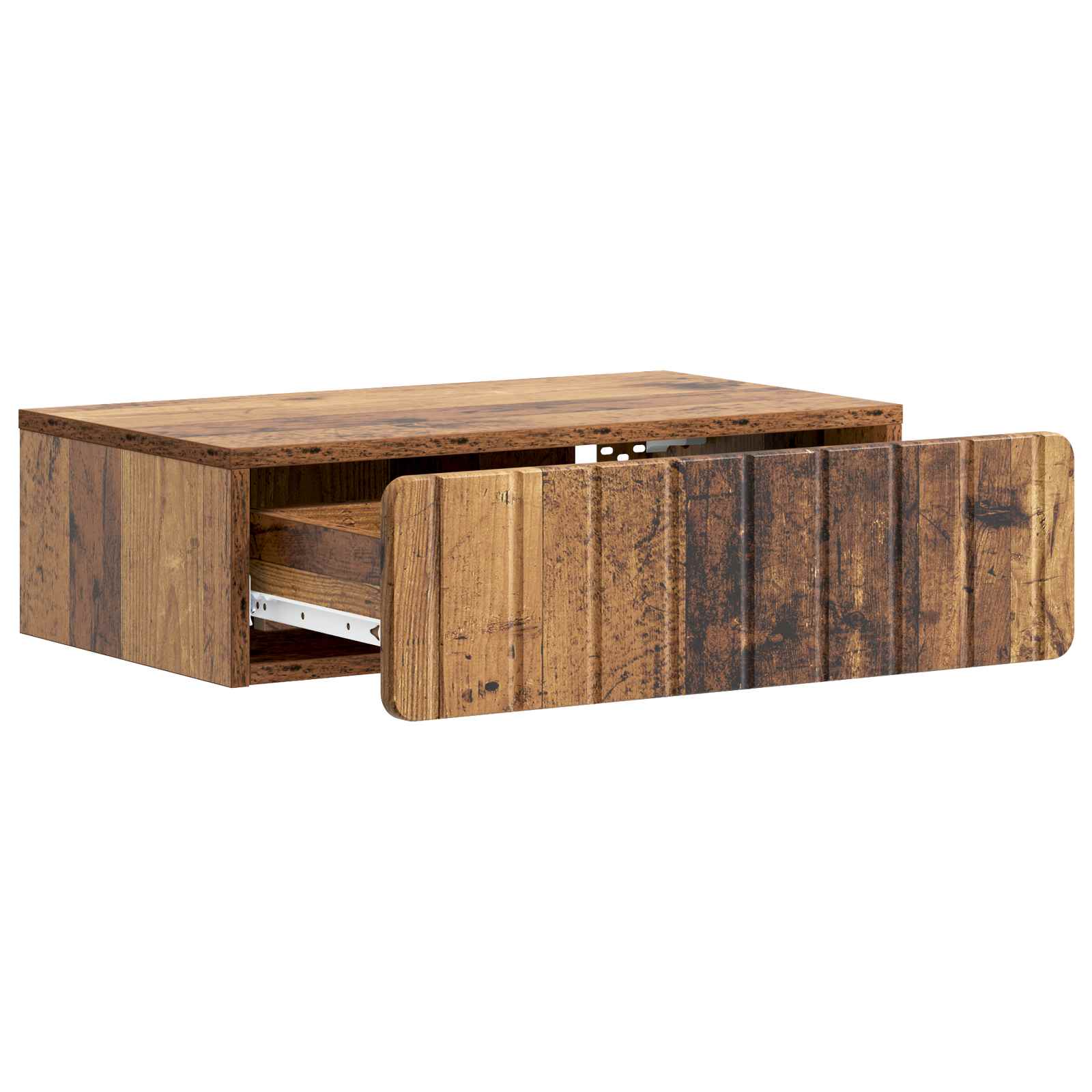 Tavolino da Parete Laterale Legno antico 59 x 34,5 x 17 cm | homemem39