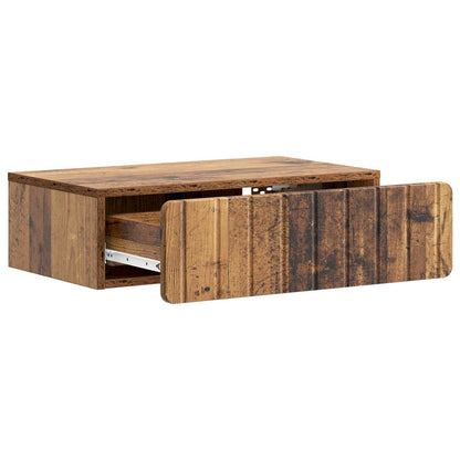 Tavolino da Parete Laterale Legno antico 59 x 34,5 x 17 cm | homemem39