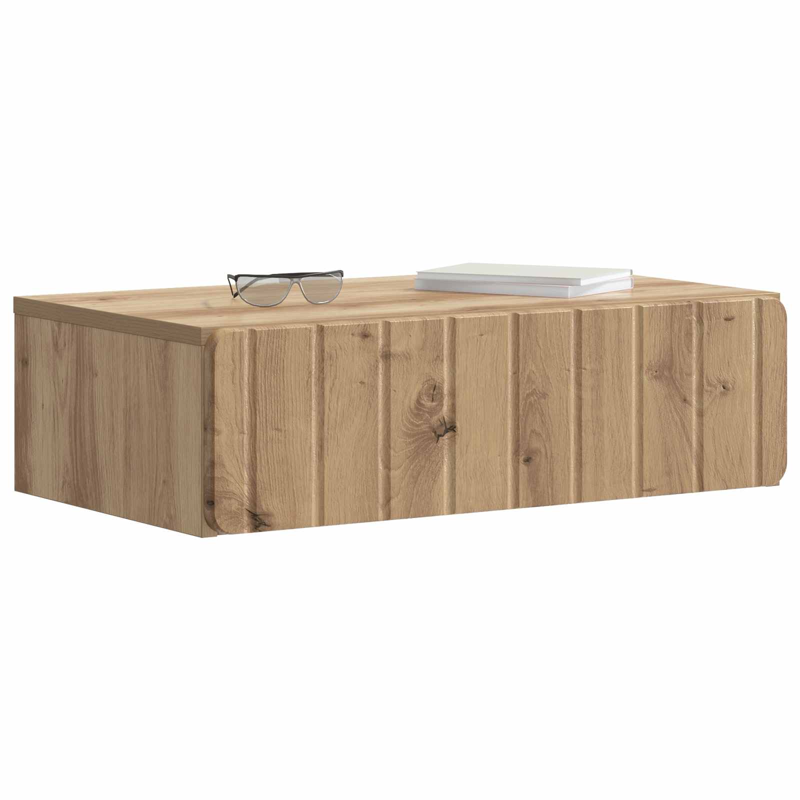 Tavolino da Parete Laterale Rovere Artigianale | homemem39