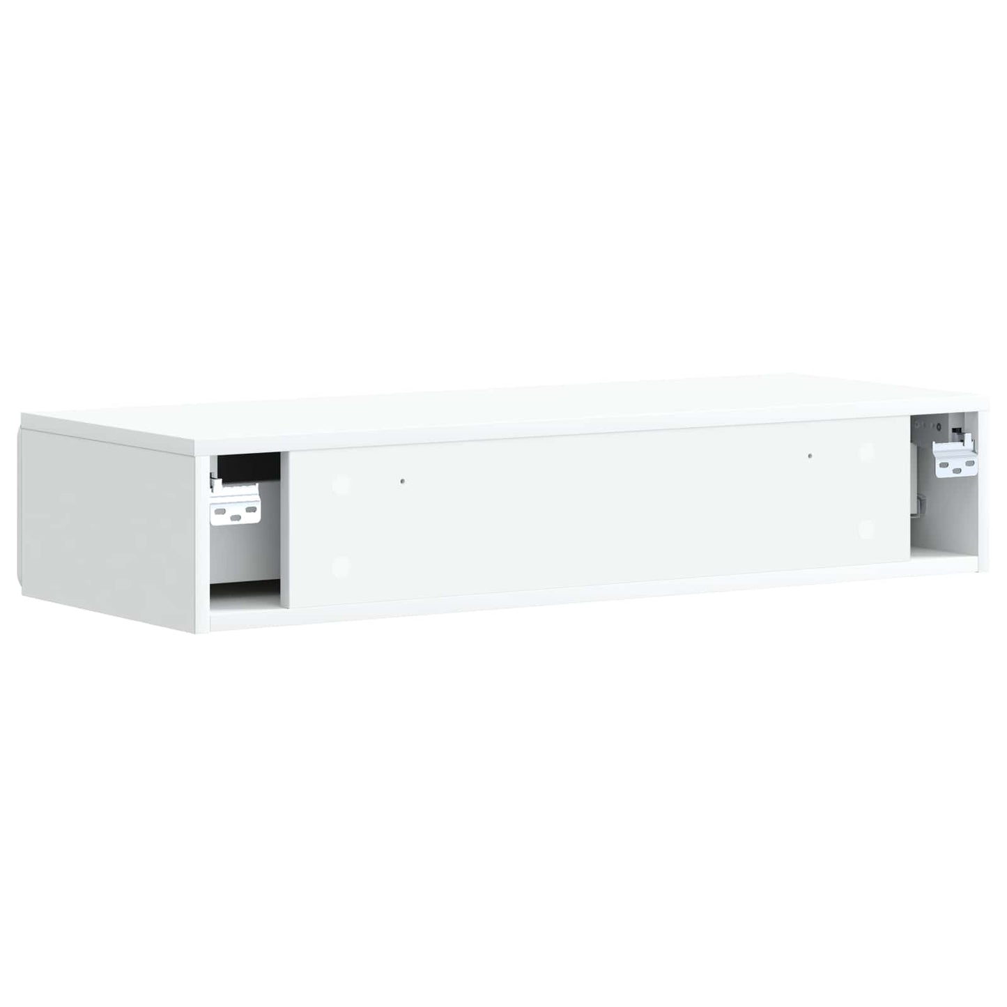 Tavolino da Parete Laterale Bianco 87,5 x 34,5 x 17 cm | homemem39