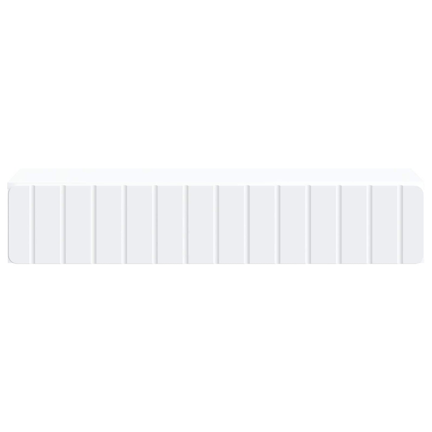 Tavolino da Parete Laterale Bianco 87,5 x 34,5 x 17 cm | homemem39