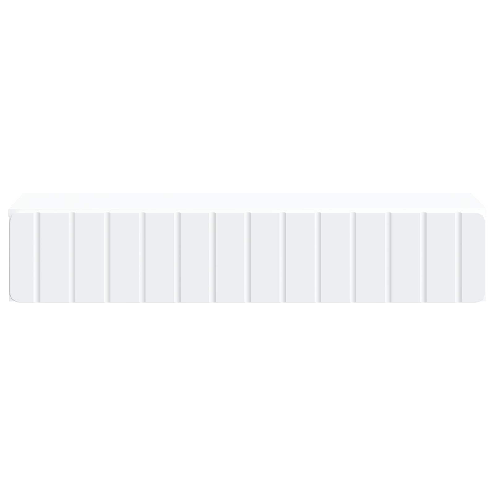 Tavolino da Parete Laterale Bianco 87,5 x 34,5 x 17 cm | homemem39