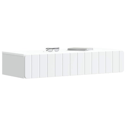 Tavolino da Parete Laterale Bianco 87,5 x 34,5 x 17 cm | homemem39