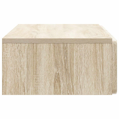 Tavolino da Parete Laterale Rovere Sonoma 87,5 x 34,5 x 17 cm | homemem39
