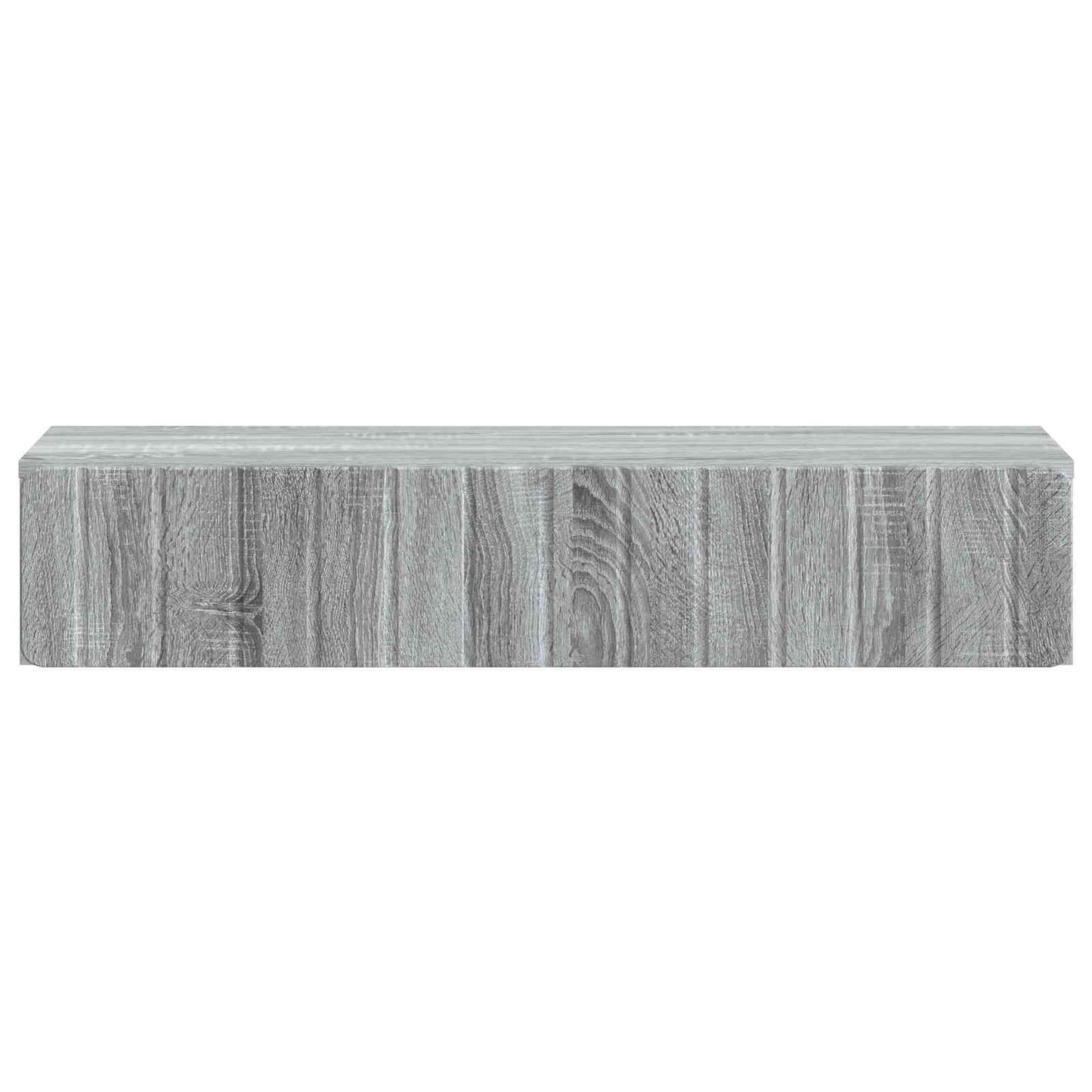 Tavolino da Parete Laterale Grigio Sonoma 87,5 x 34,5 x 17 cm | homemem39