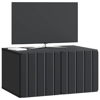 Mobile Porta TV da Muro 59,5 x 41 x 30 cm Nero