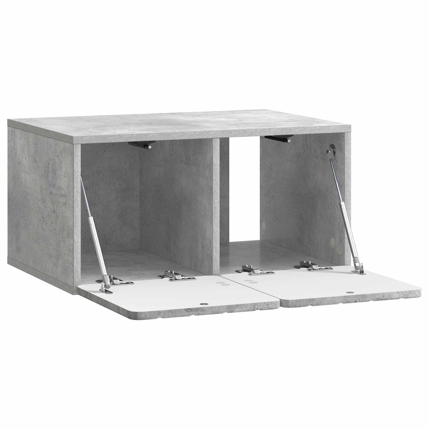 Mobile Porta TV da Muro 59,5 x 41 x 30 cm Grigio Cemento