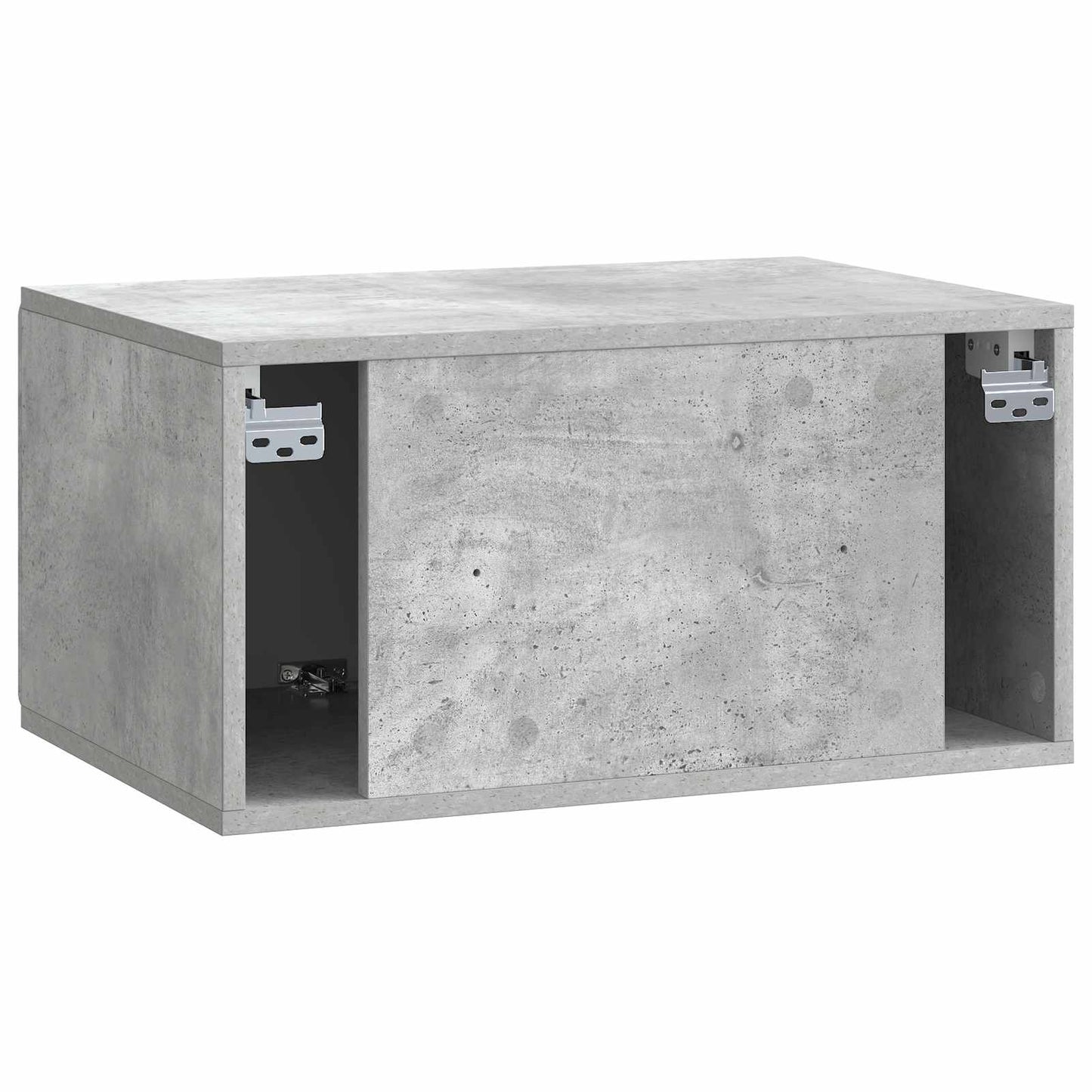 Mobile Porta TV da Muro 59,5 x 41 x 30 cm Grigio Cemento