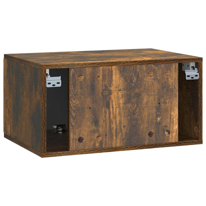 Mobile Porta TV da Muro 59,5 x 41 x 30 cm Rovere Fumo