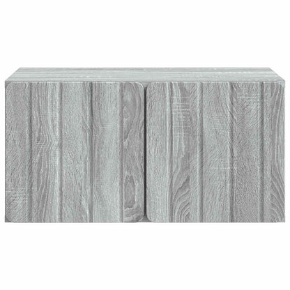 Mobile Porta TV da Muro 59,5 x 41 x 30 cm Sonoma grigio