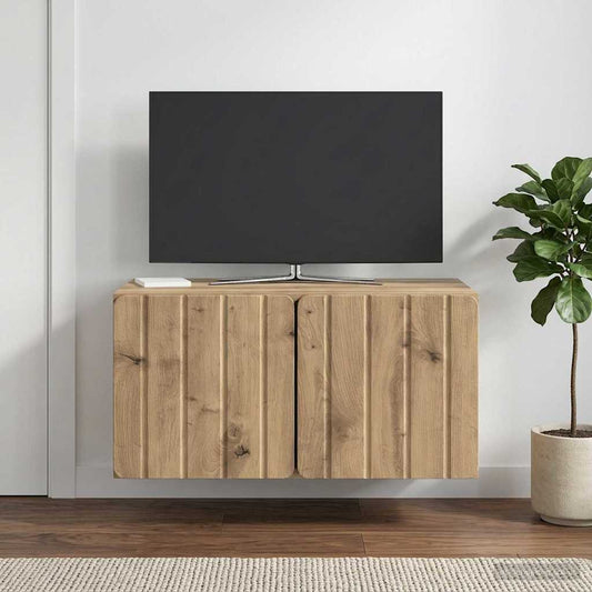 Mobile Porta TV da Muro 59,5 x 41 x 30 cm Rovere Artigianale