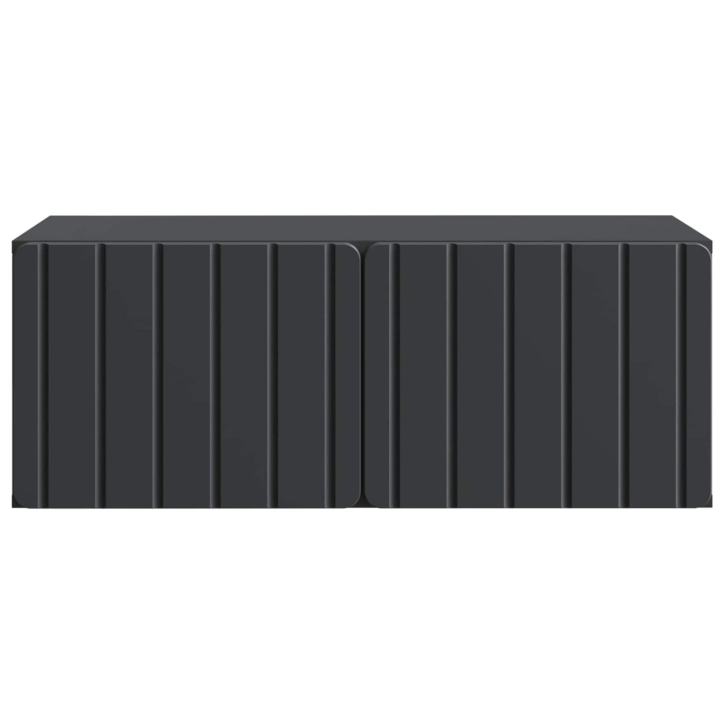 Mobile Porta TV da Muro Nero 78,5 x 41 x 30 cm | homemem39