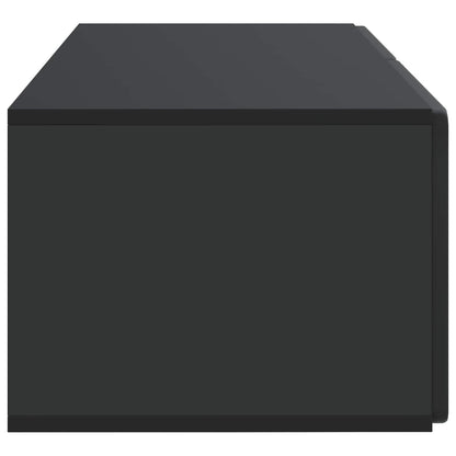 Mobile Porta TV da Muro Nero 78,5 x 41 x 30 cm | homemem39