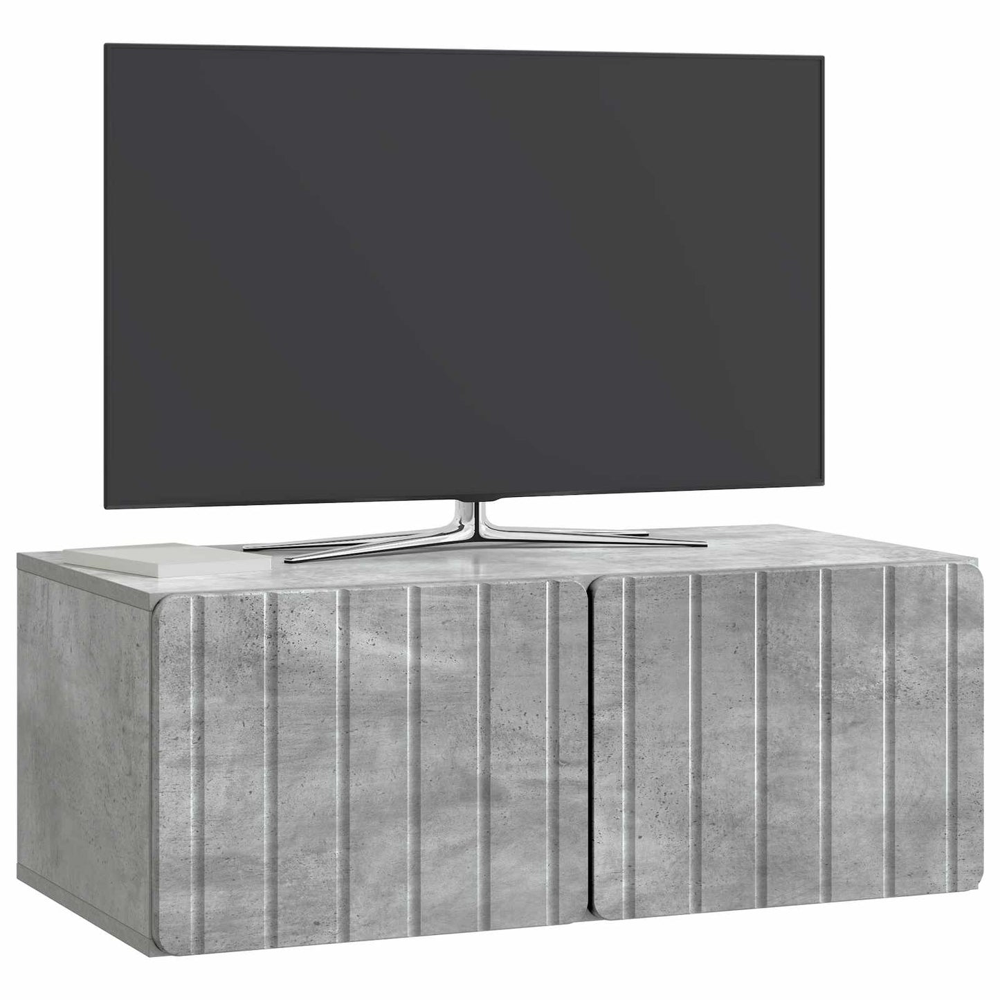Mobile Porta TV da Muro Grigio Cemento 78,5 x 41 x 30 cm | homemem39