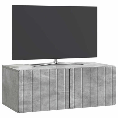 Mobile Porta TV da Muro Grigio Cemento 78,5 x 41 x 30 cm | homemem39