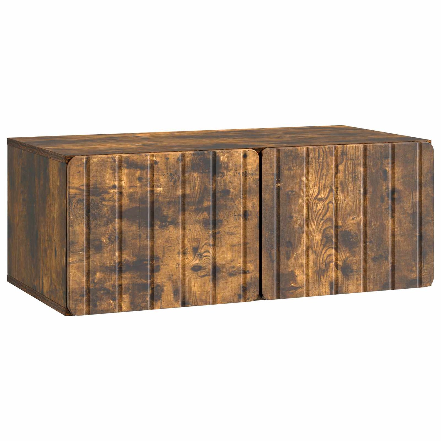 Mobile Porta TV da Muro Rovere Fumo 78,5 x 41 x 30 cm