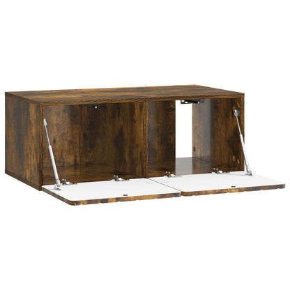 Mobile Porta TV da Muro 78,5 x 41 x 30 cm Rovere Fumo