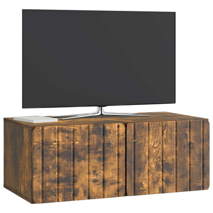 Mobile Porta TV da Muro Rovere Fumo 78,5 x 41 x 30 cm | homemem39