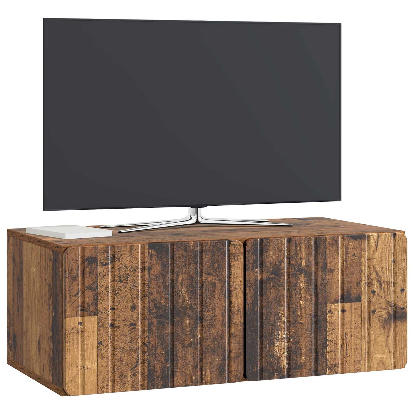 Mobile Porta TV da Muro 78,5 x 41 x 30 cm Legno antico