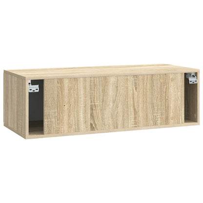 Mobile Porta TV da Muro 98 x 41 x 30 cm Rovere Sonoma