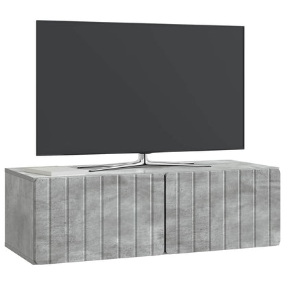 Mobile Porta TV da Muro Grigio Cemento 98 x 41 x 30 cm | homemem39
