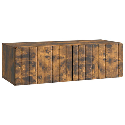 Mobile Porta TV da Muro Rovere Fumo 98 x 41 x 30 cm