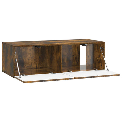 Mobile Porta TV da Muro 98 x 41 x 30 cm Rovere Fumo
