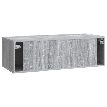 Mobile Porta TV da Muro 98 x 41 x 30 cm Sonoma grigio