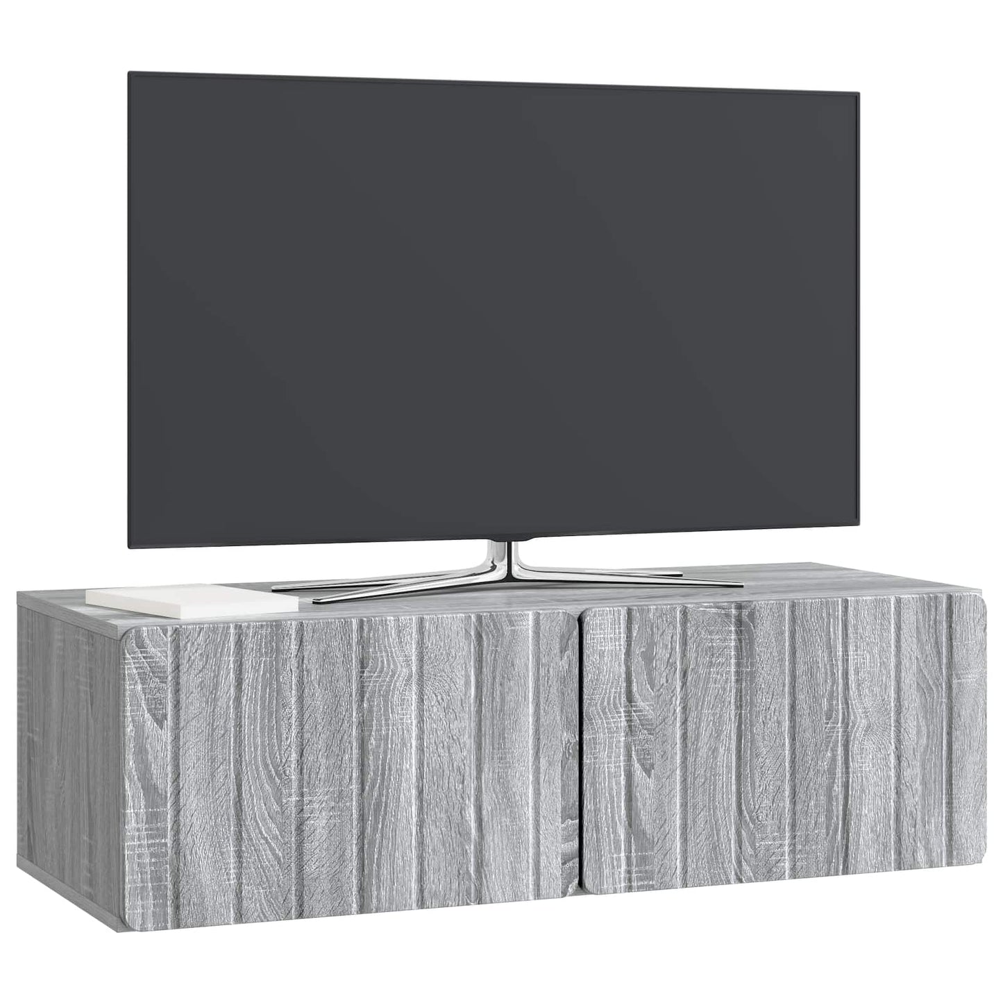 Mobile Porta TV da Muro 98 x 41 x 30 cm Sonoma grigio