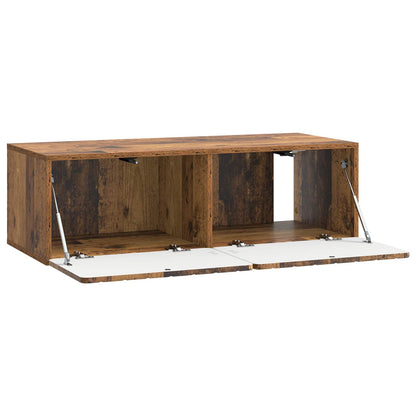 Mobile Porta TV da Muro Legno antico 98 x 41 x 30 cm | homemem39