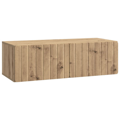 Mobile Porta TV da Muro Rovere Artigianale 98 x 41 x 30 cm