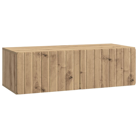 Mobile Porta TV da Muro Rovere Artigianale 98 x 41 x 30 cm