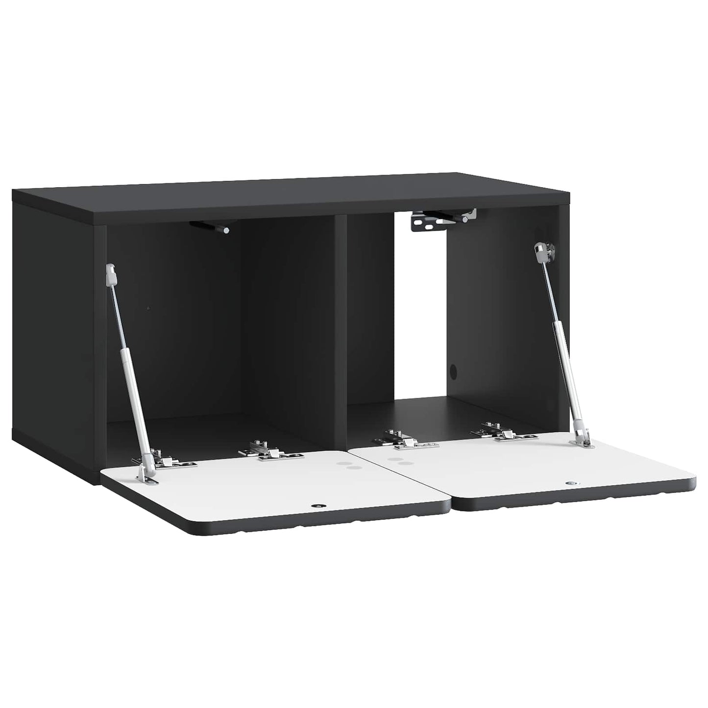 Mobile Porta TV da Muro Nero 59,5 x 31 x 30 cm | homemem39