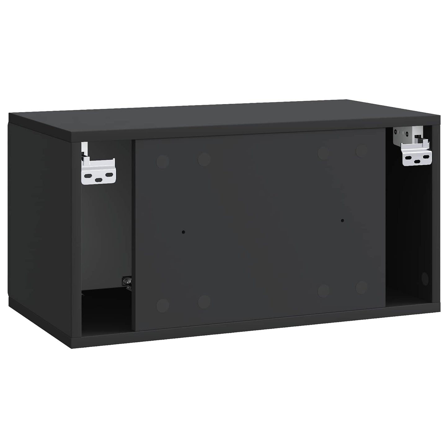 Mobile Porta TV da Muro 59,5 x 31 x 30 cm Nero