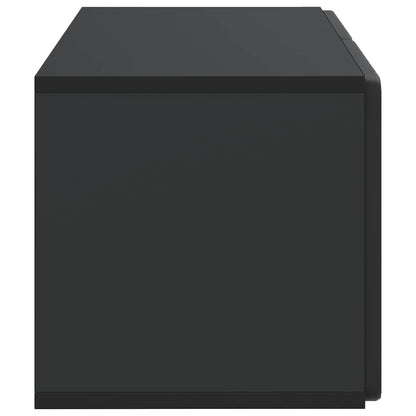 Mobile Porta TV da Muro 59,5 x 31 x 30 cm Nero
