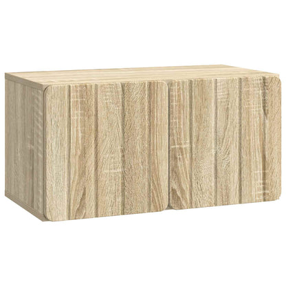 Mobile Porta TV da Muro Rovere Sonoma 59,5 x 31 x 30 cm