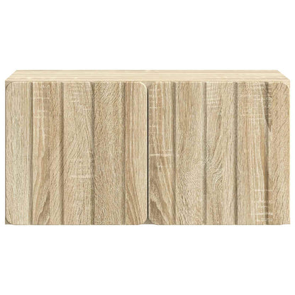 Mobile Porta TV da Muro Rovere Sonoma 59,5 x 31 x 30 cm