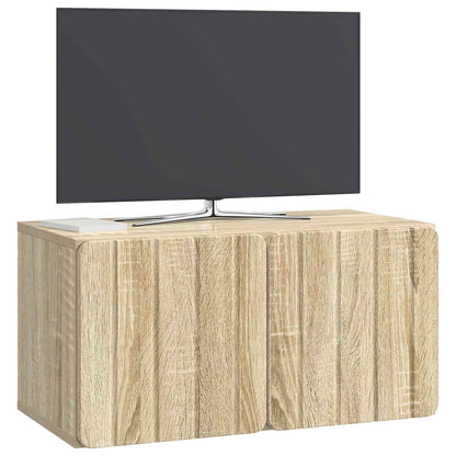 Mobile Porta TV da Muro Rovere Sonoma 59,5 x 31 x 30 cm