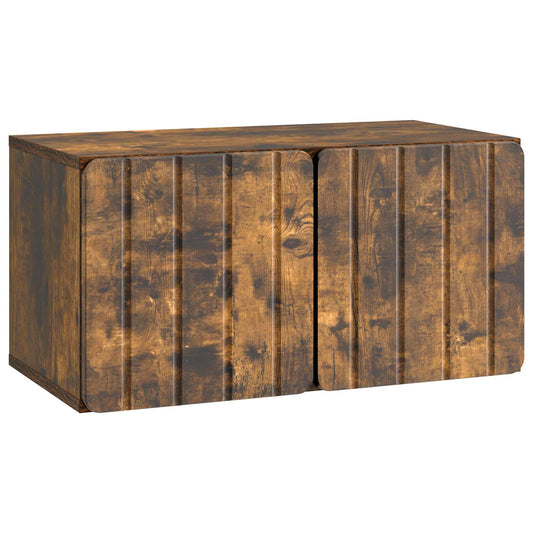 Mobile Porta TV da Muro Rovere Fumo 59,5 x 31 x 30 cm | homemem39