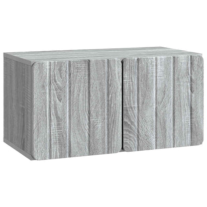 Mobile Porta TV da Muro Grigio Sonoma 59,5 x 31 x 30 cm | homemem39