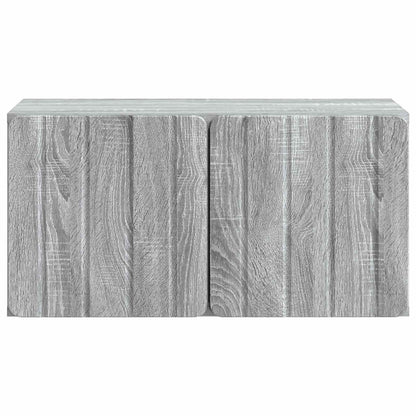 Mobile Porta TV da Muro 59,5 x 31 x 30 cm Sonoma grigio