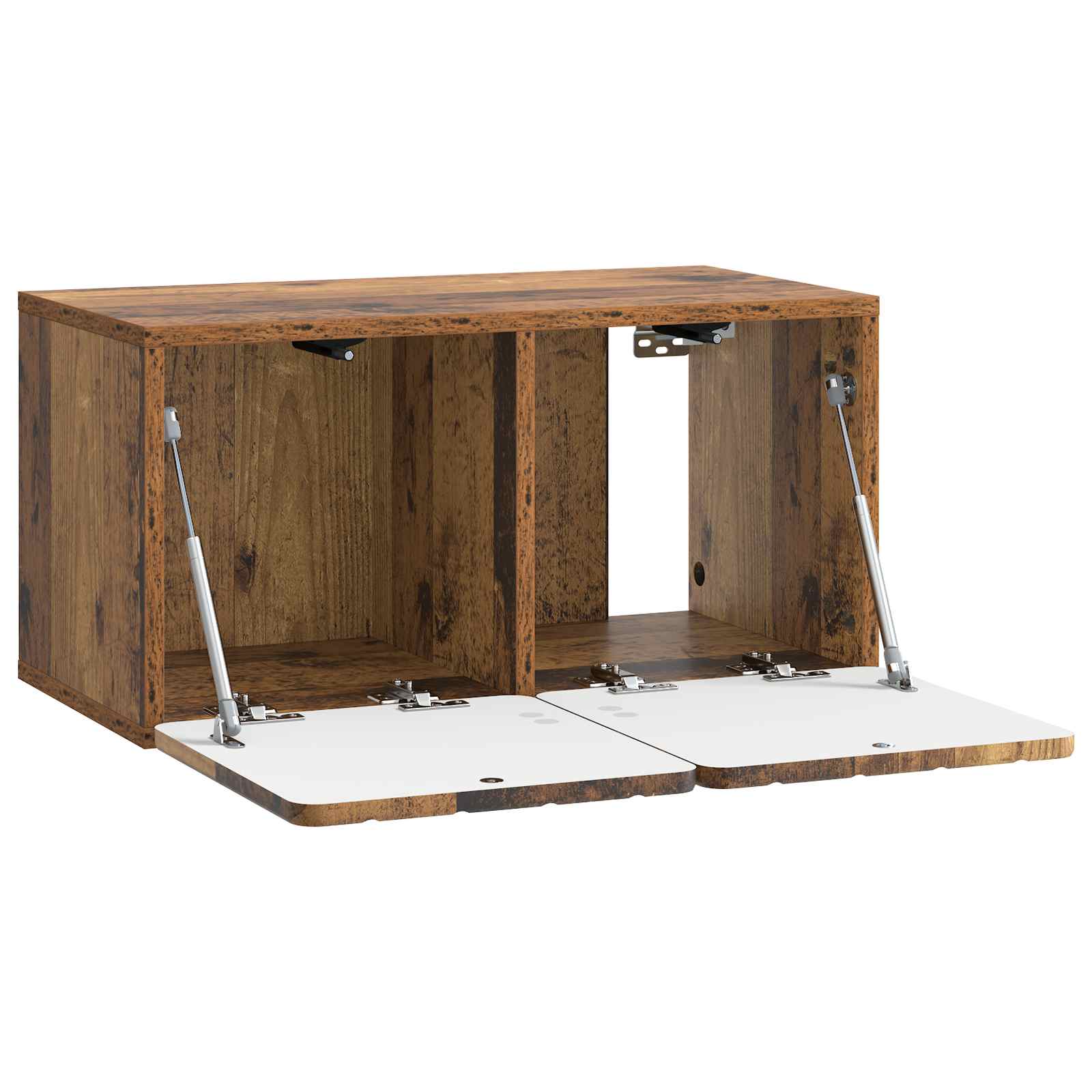 Mobile Porta TV da Muro Legno antico 59,5 x 31 x 30 cm | homemem39