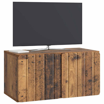 Mobile Porta TV da Muro Legno antico 59,5 x 31 x 30 cm | homemem39
