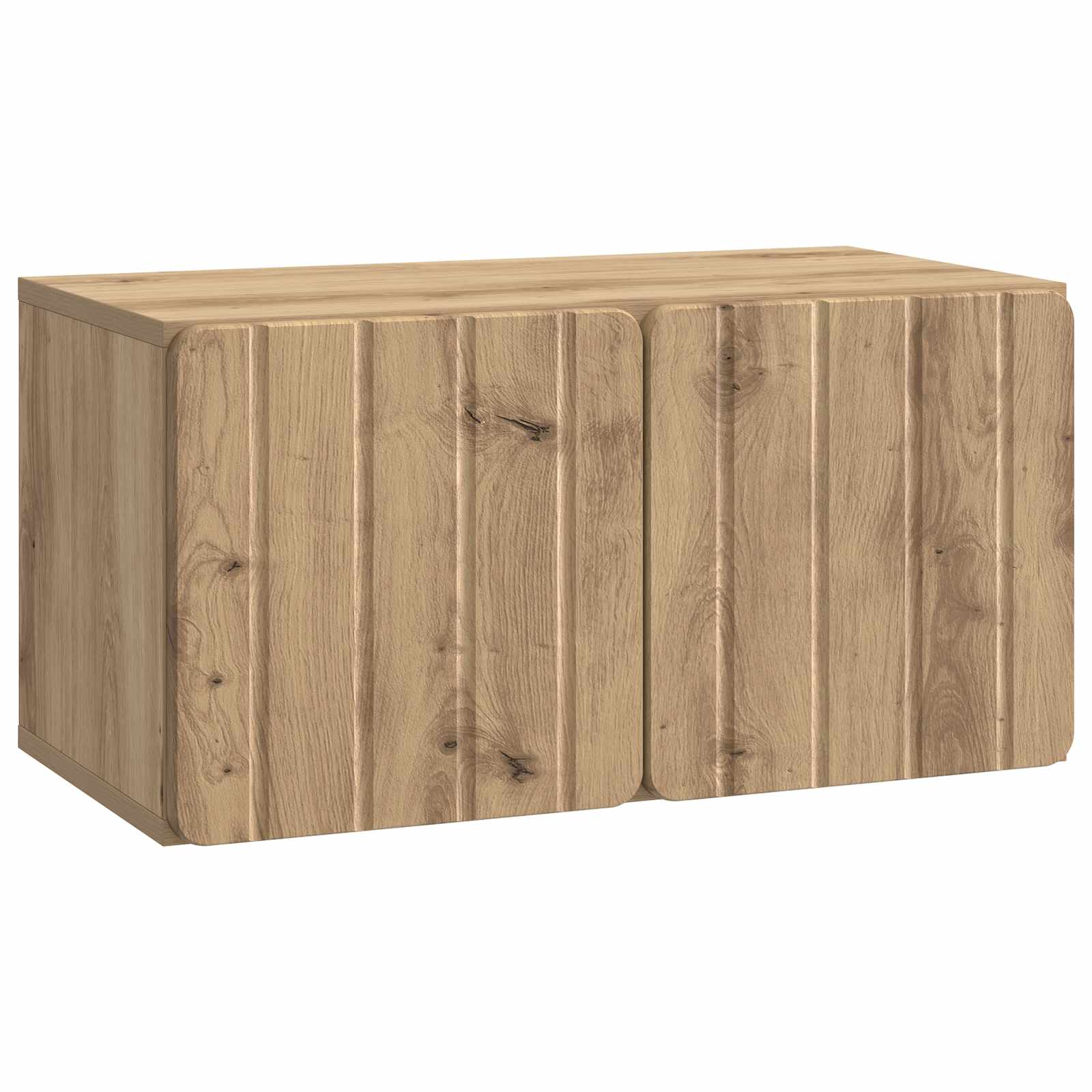 Mobile Porta TV da Muro Rovere Artigianale 59,5 x 31 x 30 cm | homemem39