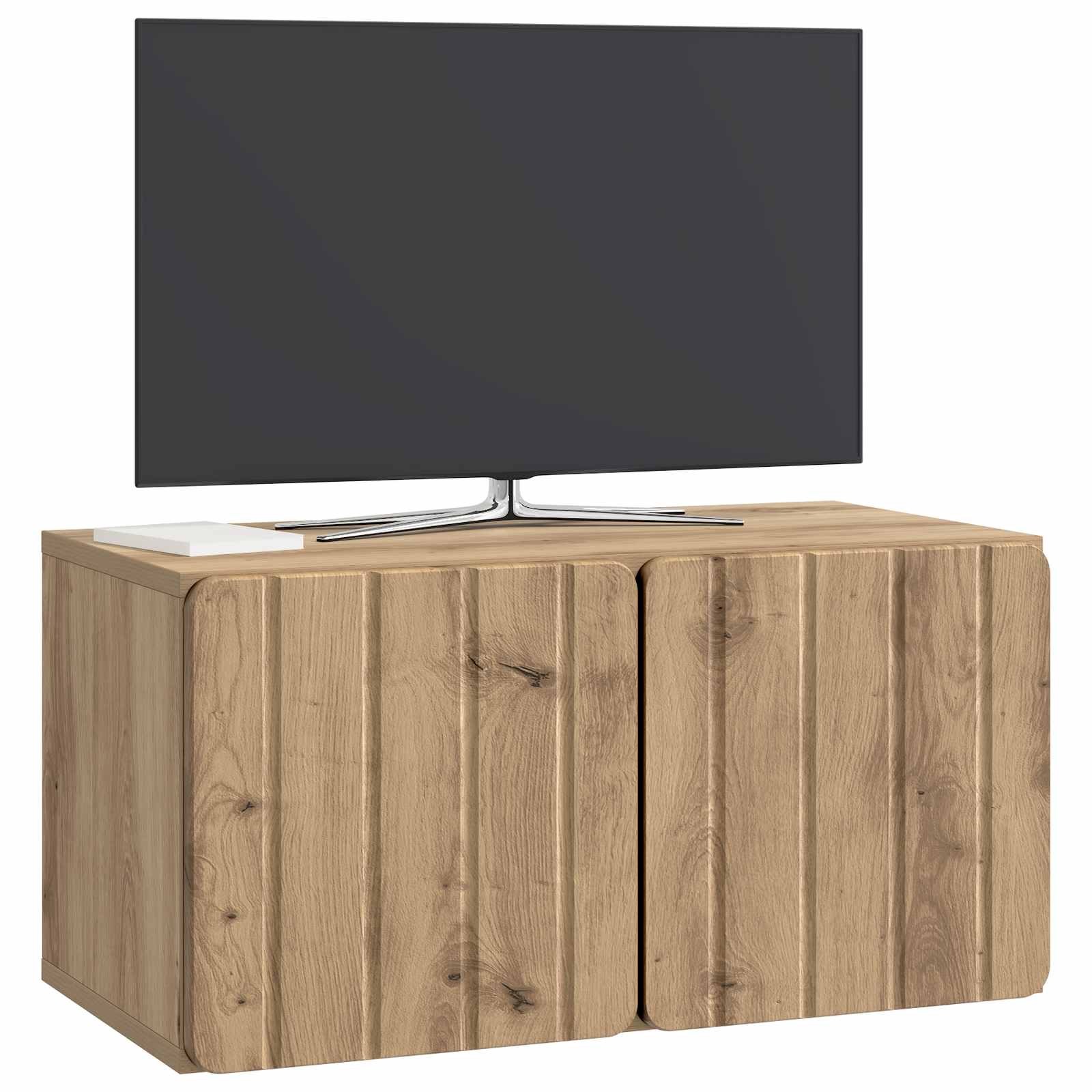 Mobile Porta TV da Muro Rovere Artigianale 59,5 x 31 x 30 cm | homemem39
