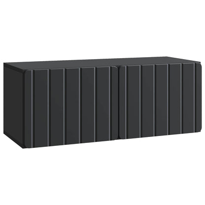 Mobile Porta TV da Muro Nero 78,5 x 31 x 30 cm | homemem39