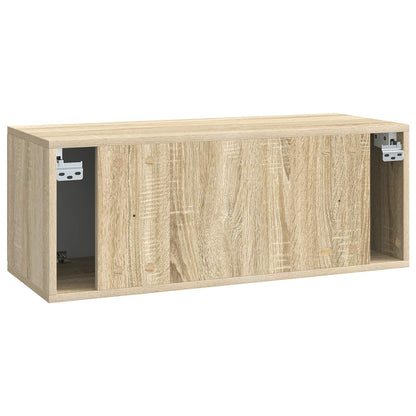 Mobile Porta TV da Muro Rovere Sonoma 78,5 x 31 x 30 cm | homemem39