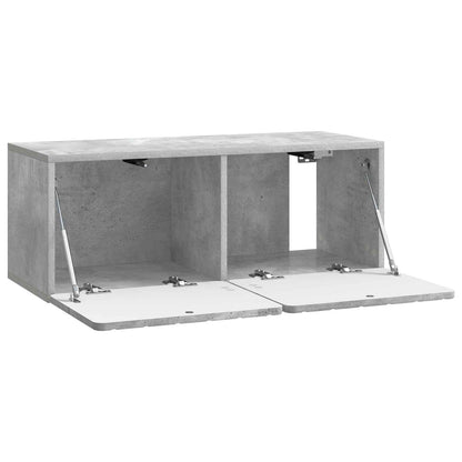 Mobile Porta TV da Muro Grigio Cemento 78,5 x 31 x 30 cm | homemem39
